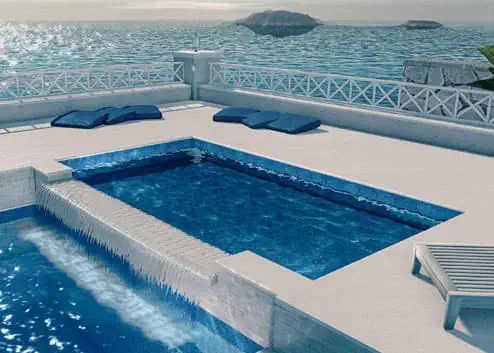 TL-XL The TL-XL Tanning Ledge by Aviva Pools